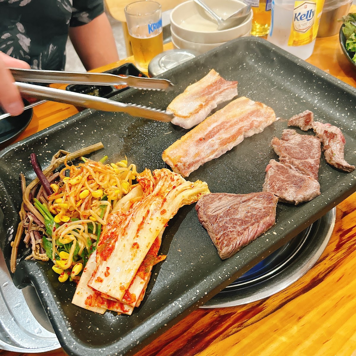 Stone Plate Kimchi Raw Pork Belly Restaurant Photos 2